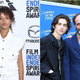 Photo credits: Left: Taylor Russell (Amanda Edwards/Getty Images), Right: Timothée Chalamet and Luca Guadagnino (Contigo/Getty Images
